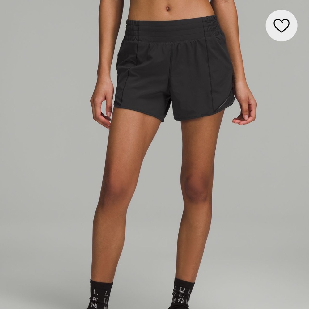 Lululemon Hotty Hot High-rise Lined Shorts 4”